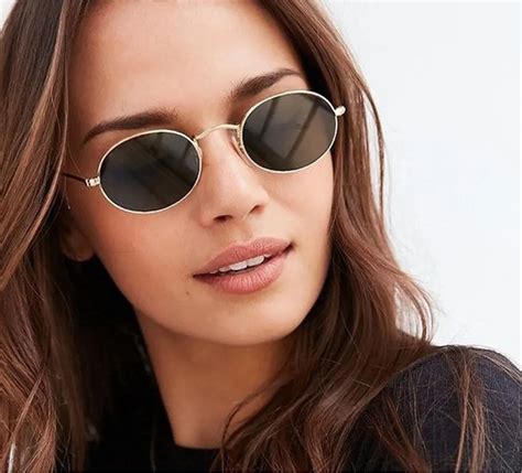 small oval sunglasses womens|vintage sunglasses oval small.